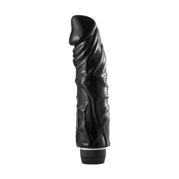 Black Realistic Dildo Vibrator