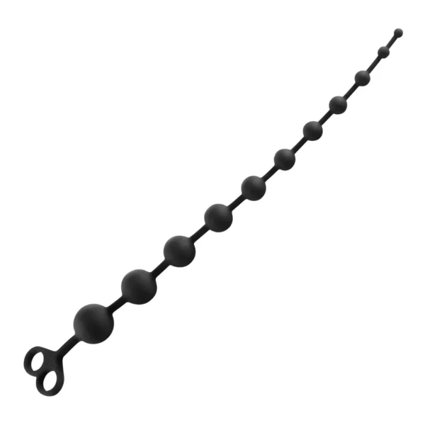 Black Ultra Long Anal Beads