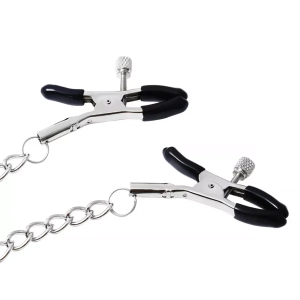 Erotic BITCH Nipple Clamps - Image 3