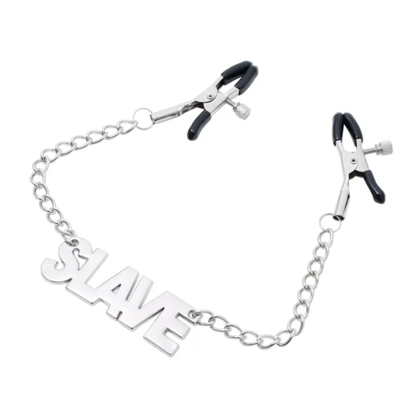 Erotic SLAVE Nipple Clamps