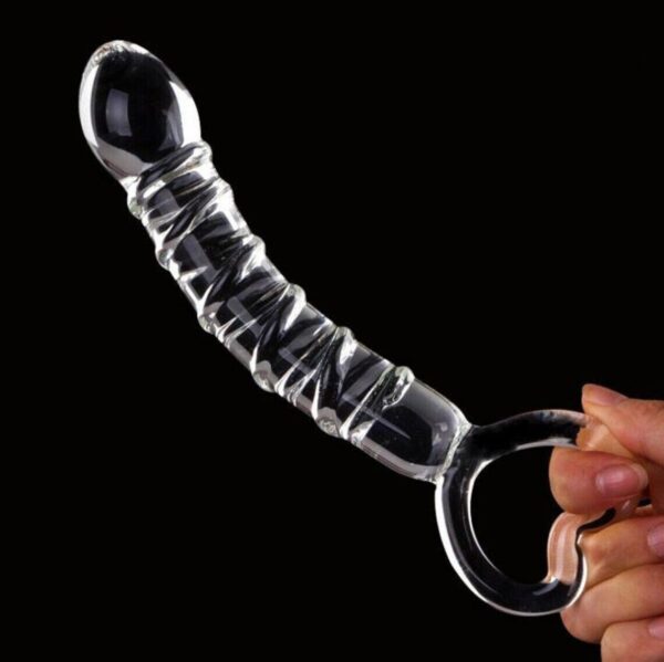 Heart Crystal Glass Dildo