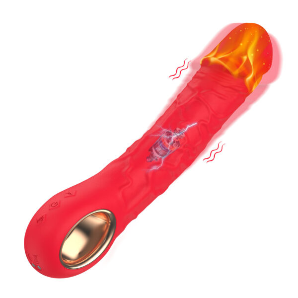 Red Passion Rechargeable Vibrator