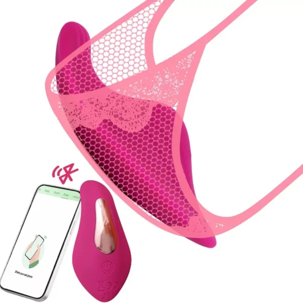 Rosy Mini Wearable Panties Clitoris Vibrator - Image 2