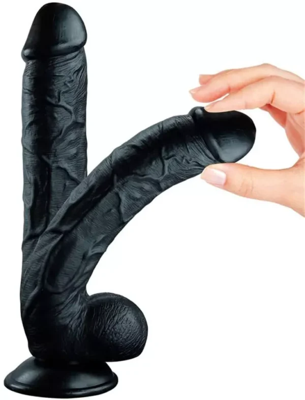 The 9 inch Black RAW Dog Dildo