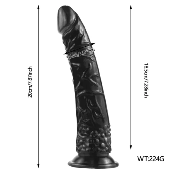 The Black Bomber Dildo