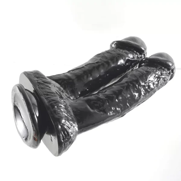 The Mighty Black Double Dildo - Image 3